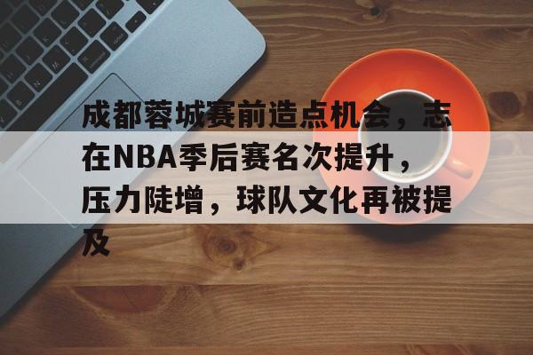 成都蓉城赛前造点机会，志在NBA季后赛名次提升，压力陡增，球队文化再被提及的简单介绍-九游娱乐